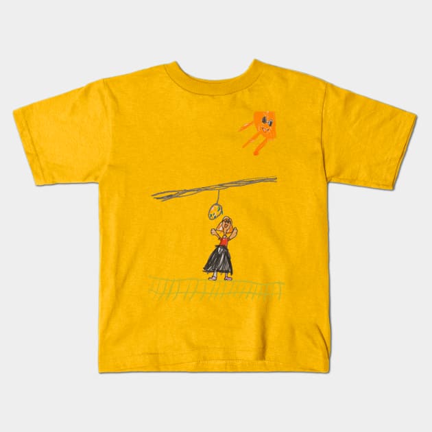 children's disco art Kids T-Shirt by pimkie